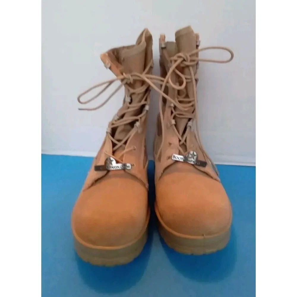 Boot‎ Campaign Tan Combat Boots Military Style Work Boots